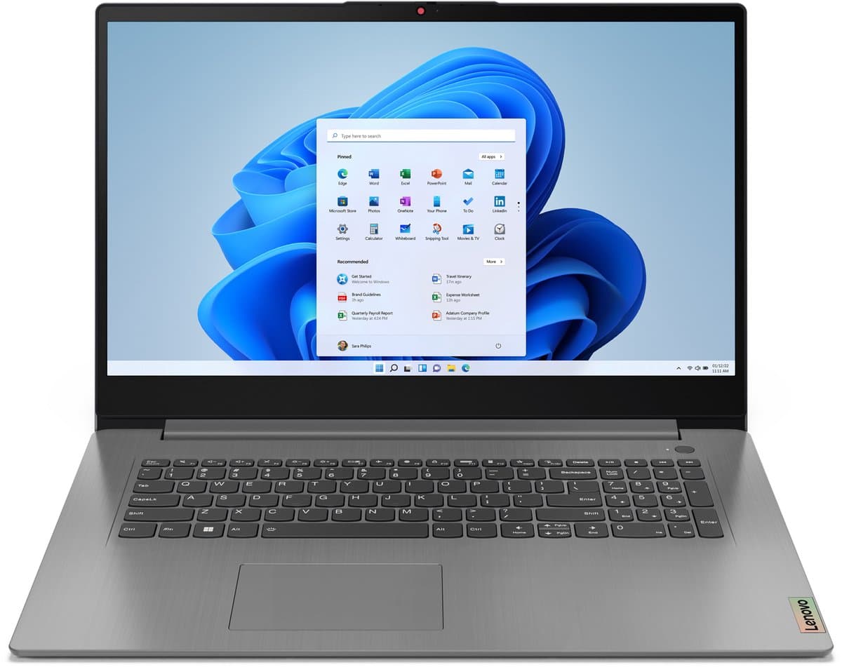 Lenovo IdeaPad 3 17ABA7 - Laptop - 17.3 inch - Ryzen 5 - 16GB/512GB - afbeelding 1
