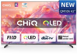 Productfoto van CHiQ L43QM10V - Smart TV 43 Inch