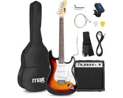 MAX Gigkit 4/4 Elektrische Gitaar Starterset