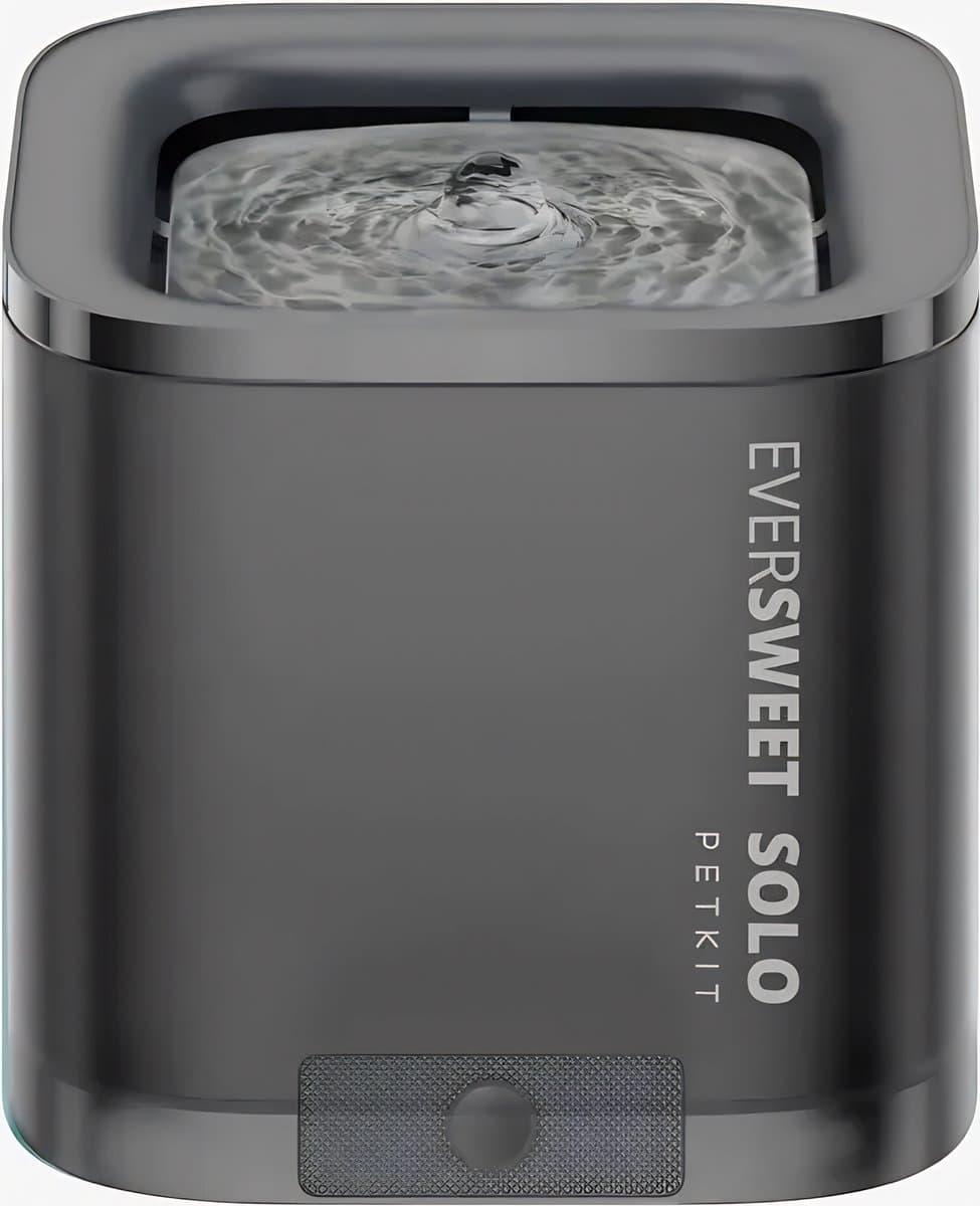 Petkit - Eversweet Solo Se Fontein - Grijs - 1.8L - Ultrastil - Automatische drinkfontein voor kat en hond