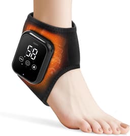 Productfoto van Vesfy Voetmassage Apparaat met Warmte & Vibratie - Voet & Enkel Massager - 3 Massage Standen - 3 Warmtestanden - Oplaadbaar - Tegen Vermoeide Voeten