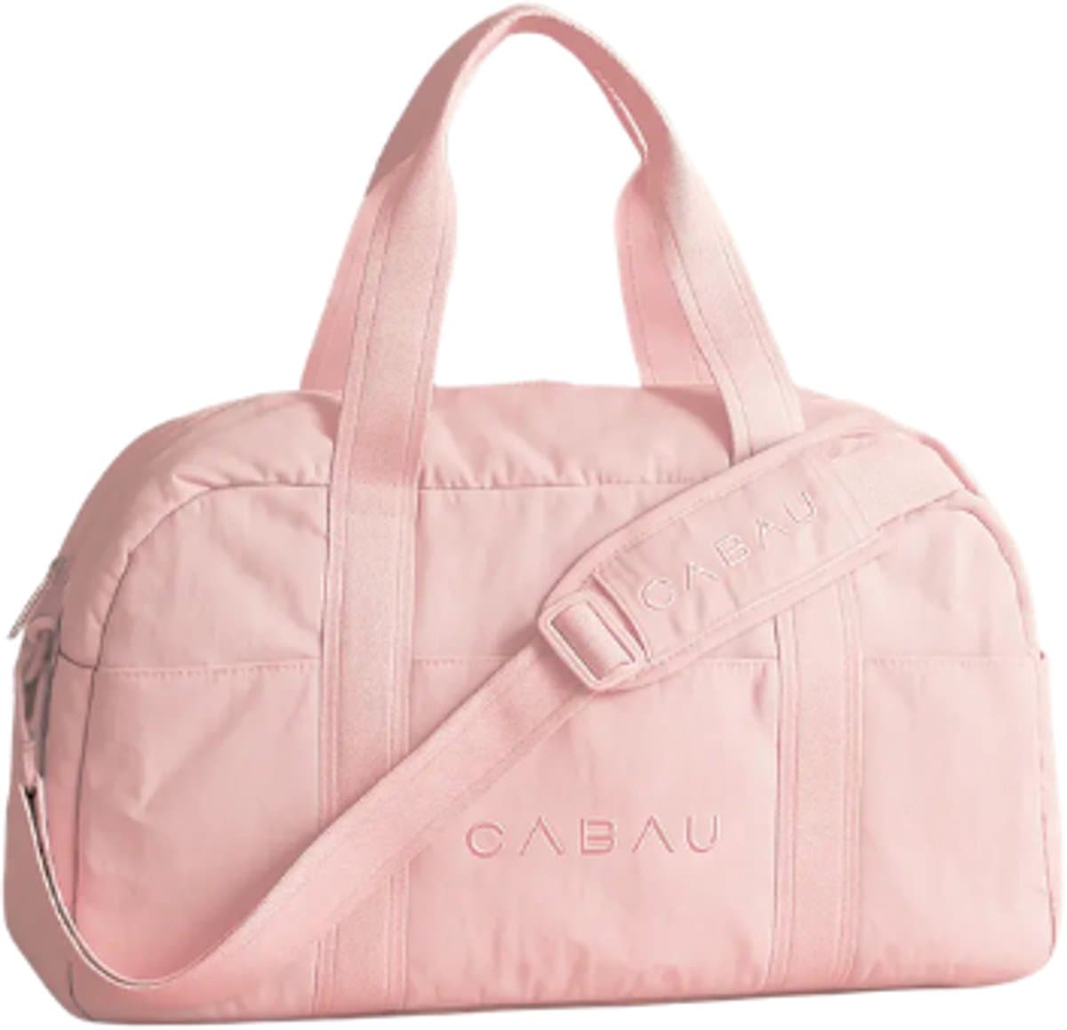 Cabau - Bloom Bag - Sporttas voor Dames - Pink - 37,5 Liter - 5 Vakken + 2 Ritsvakken - Gym & Weekendtas - 50x27x20 cm