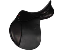 Rossner Canada Veelzijdigheidszadel - Maat: 17,5 Inch - Zwart - Polyester
