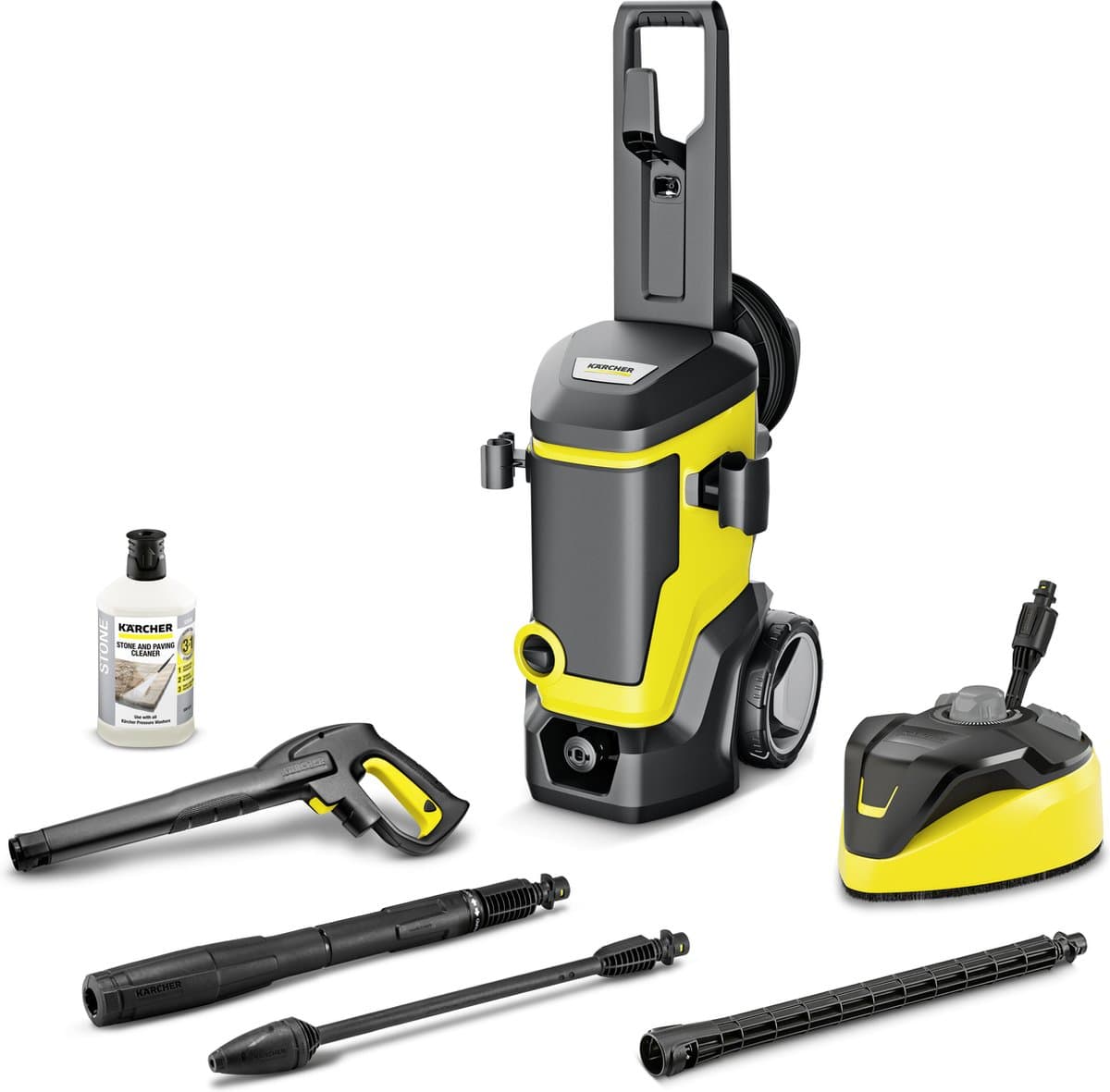 Kärcher - K 7 WCM Premium home - hogedrukreiniger - Oppervlaktereiniger T 7 Plus - Haspel - 180 bar - Wateropbrengst 600 l/u - Prestatie 60 m²/u