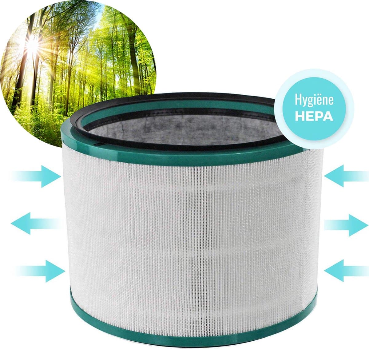 Replacement Dyson Filter-Vervangend HEPA-Filter voor DP01, DP03, HP00, HP01, HP02 en HP03 Luchtzuiveringsfilter