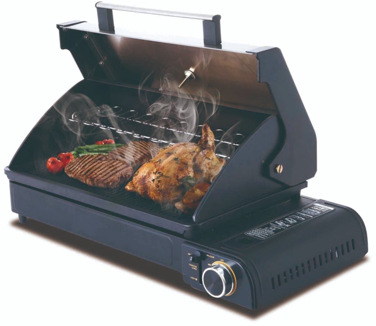 Borvat® Draagbare Camping Barbecue - Gas Barbecue - Multifunctionele Grill - Camping Kooktoestel - Outdoor BBQ