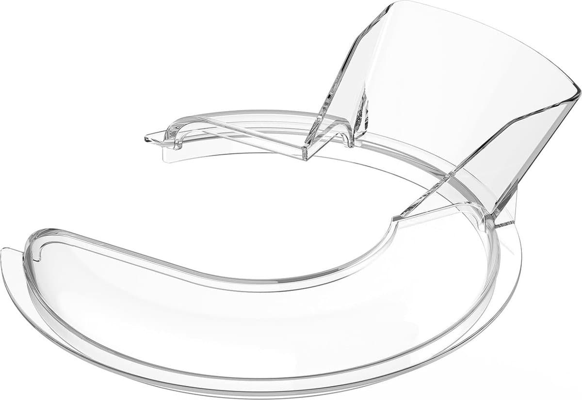 Spatbescherming voor KitchenAid 5 Quart Tilt-Head Stand Mixers Artisan Series van MMOBIEL – Vulopening & Beschermt tegen Spatten - Spatbescherming voor Roestvrij Stalen, Glazen & Keramische Mengkommen