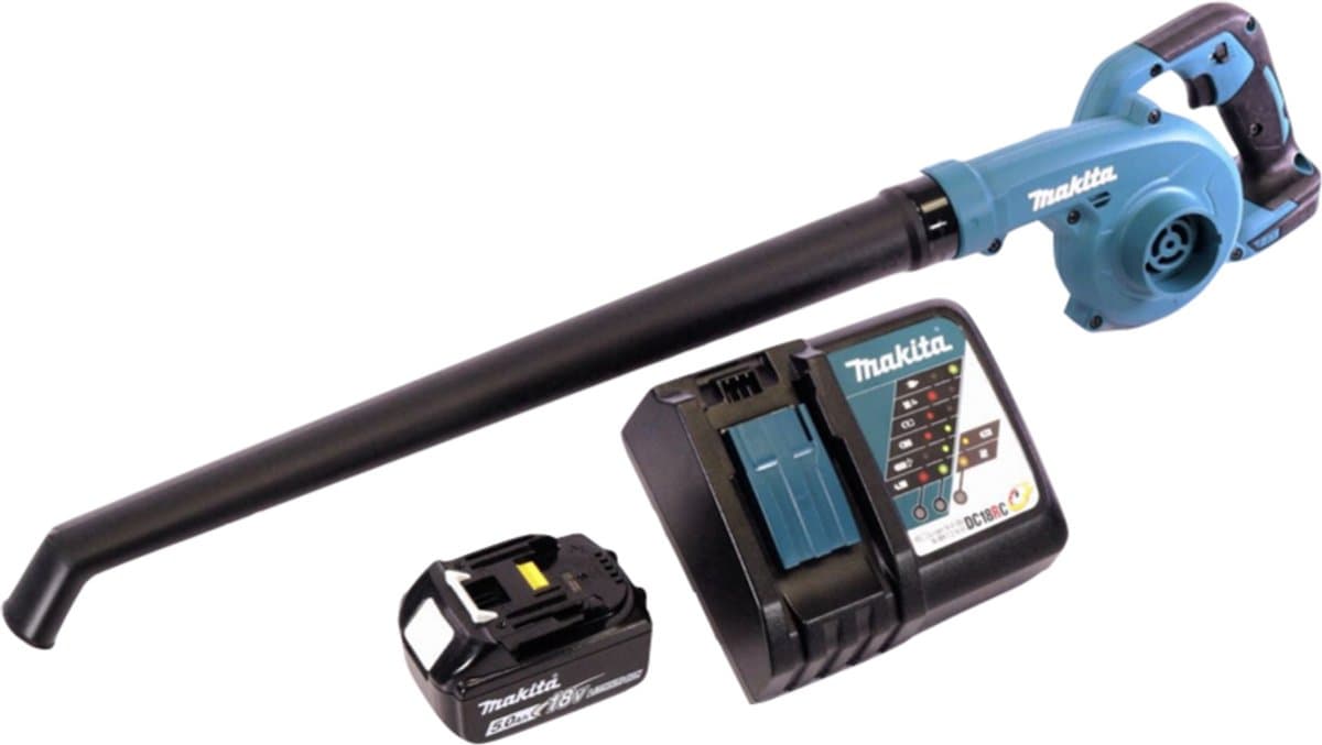 Makita DUB186RT 18V bladblazer - draadloos, regelbaar, 52 m/s