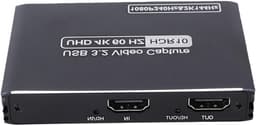 Productfoto van 4K Video Capture Card - Videorecorder USB - Streaming Gaming - HDR Loop Out - 4K 60Hz - Zwart