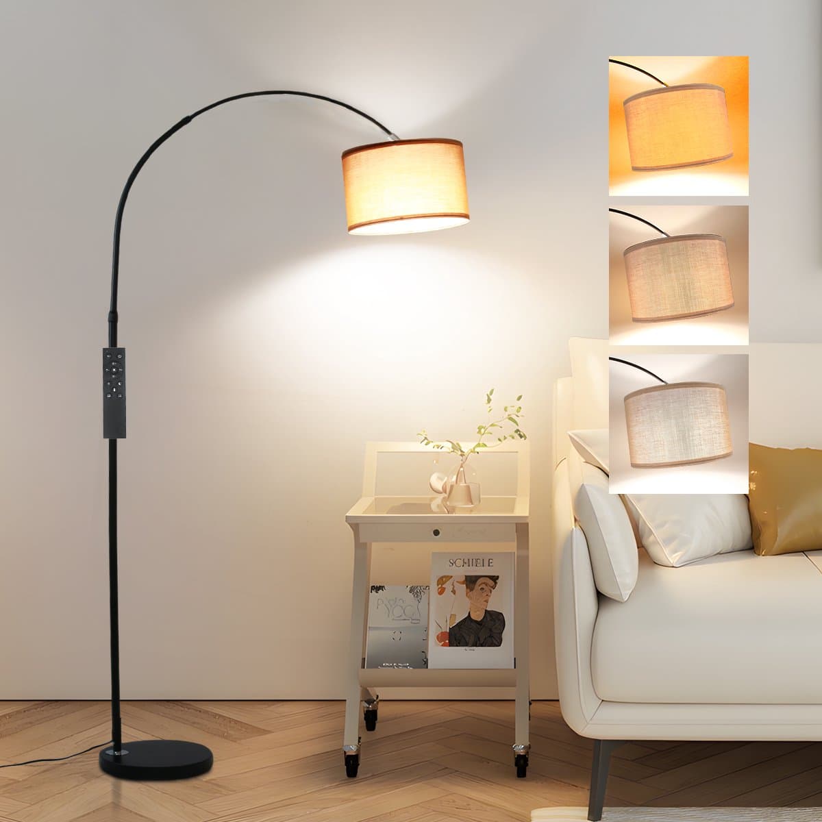 ANTENLICHT Moderne Vloerlamp - 9W LED met Afstandsbediening