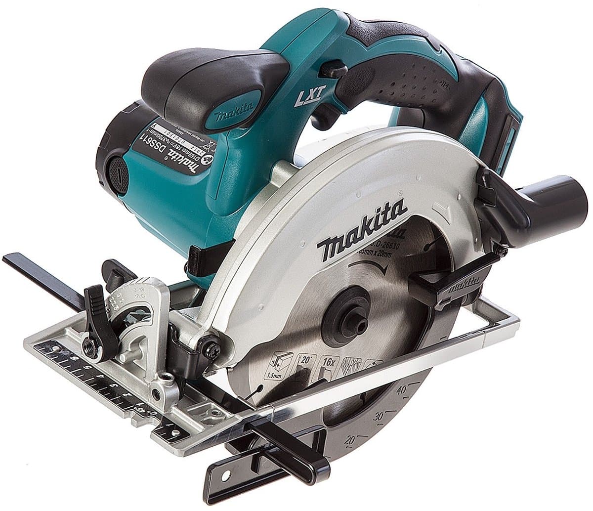 Makita DSS611Z 18V cirkelzaag 165mm body - afbeelding 1
