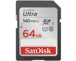 SanDisk Ultra SDXC Snelle Opslag