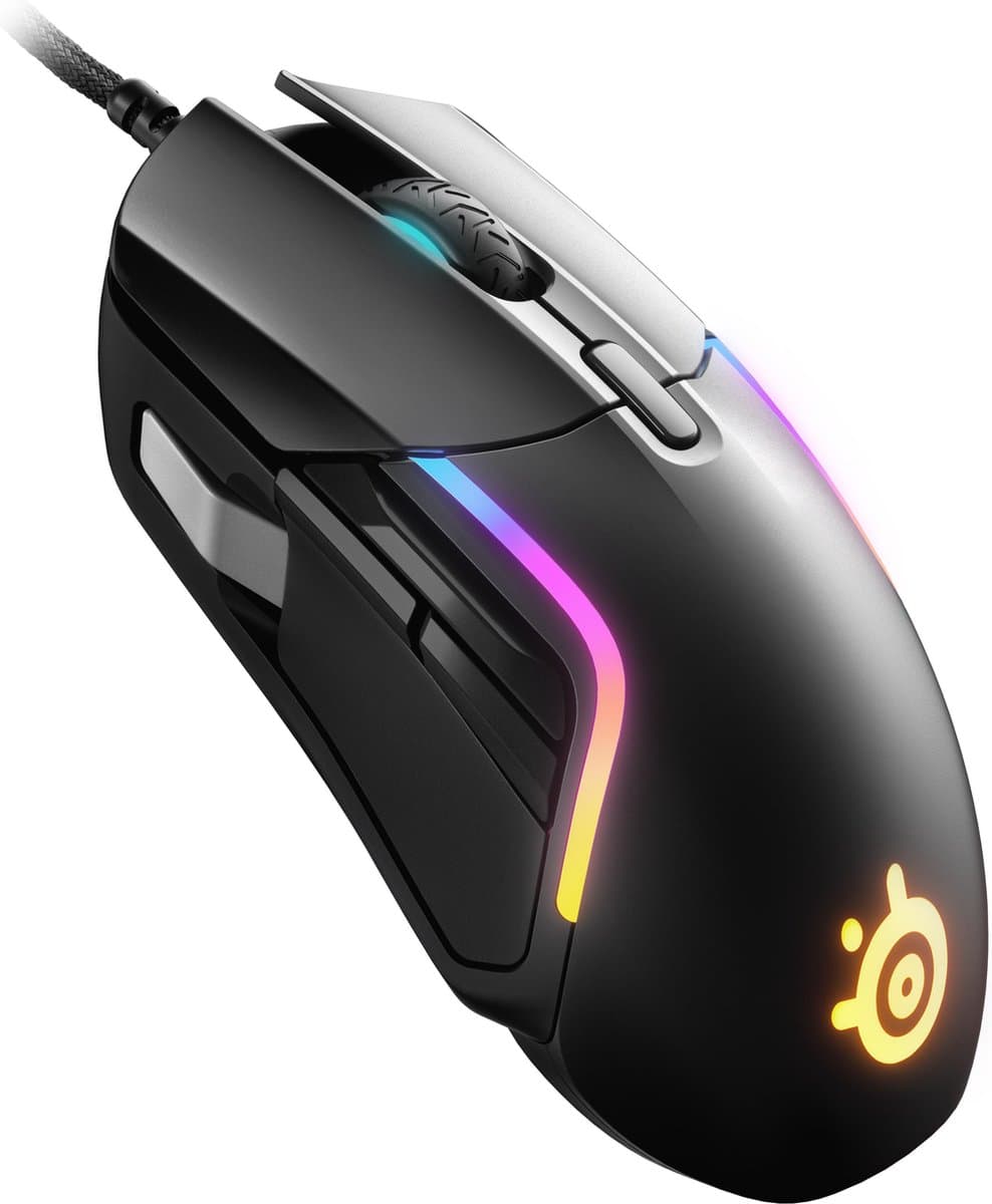 SteelSeries Rival 5 - Bedrade Gaming Muis - 9 Programmeerbare Knoppen - Zwart
