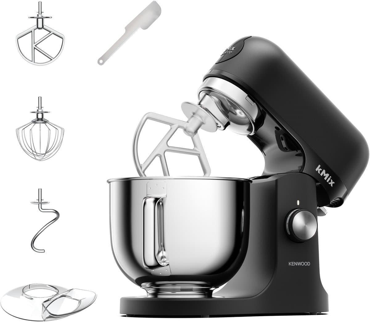 Kenwood KMX751ABK Keukenmachine 1000 W Zwart - afbeelding 1