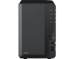 Synology DS223 - NAS - Western Digital RED 16TB (2x 8TB)