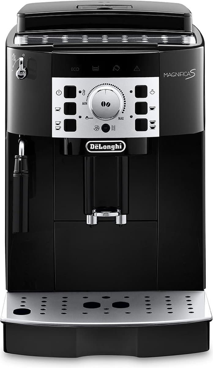 De'Longhi koffiezetapparaat - Magnifica S ECAM 22.105.B - voor bonen/poeder, tot 1,8 l/250 g, melkopschuimer, zwart