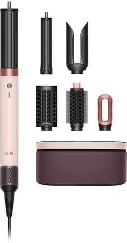 Productfoto van Dyson Airwrap Co-anda2x Straight+Wavy - Multistyler - Föhnborstel - Krulborstel - Ceramic Pink/Rose Gold