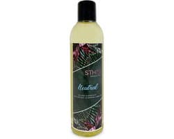 Sther Premium Massageolie - Neutraal - 250ml - Parfumvrij & Hypoallergeen - Met Avocado-olie - Langdurig Glijvermogen