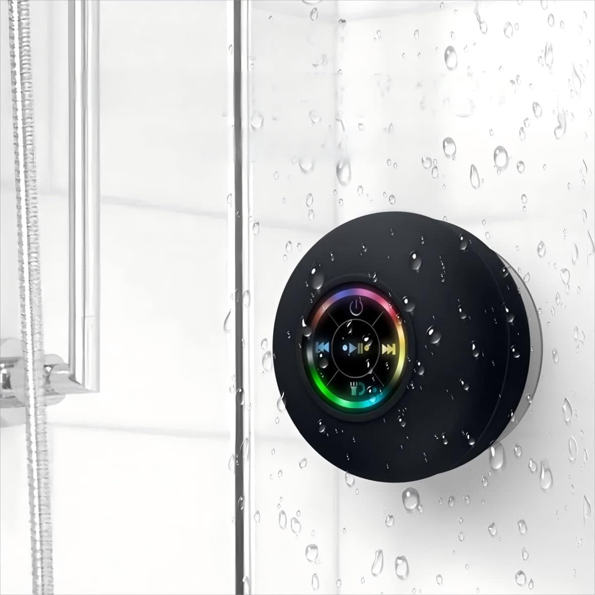 Bluetooth Douche Speaker met Zuignap en LED-verlichting