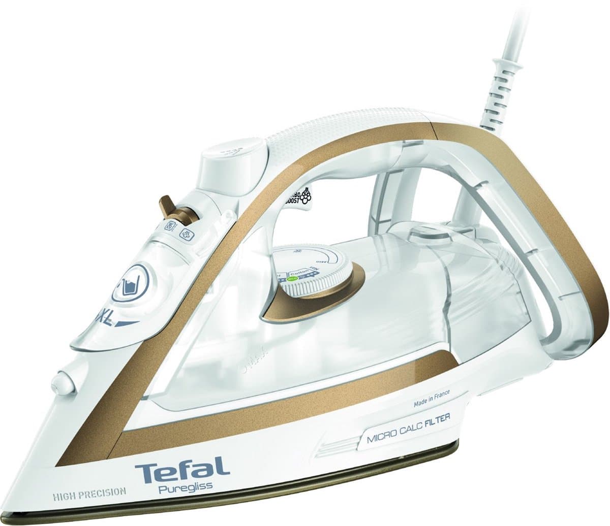 Tefal Puregliss FV8042 - 2900W stoomstrijkijzer met Micro Calc-filter