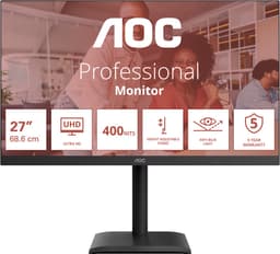 Productfoto van AOC – U27E4CV – 27 inch 4K UHD monitor – IPS – USB-C hub