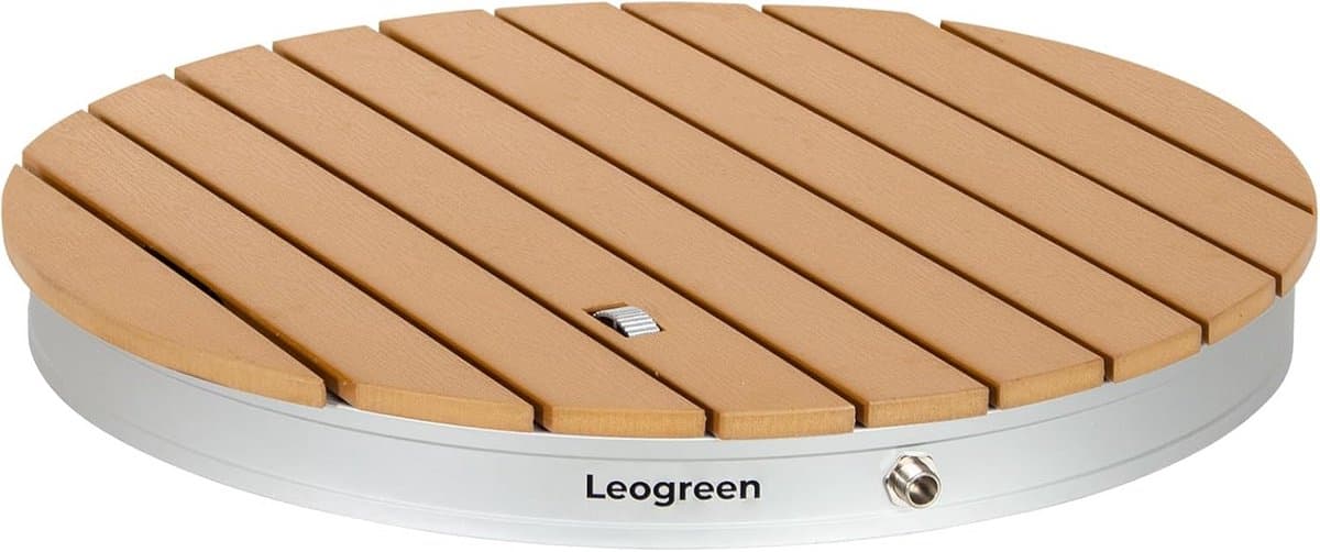 Draagbare Buitendouche met Houten Afwerking voor Zwembad en Camping