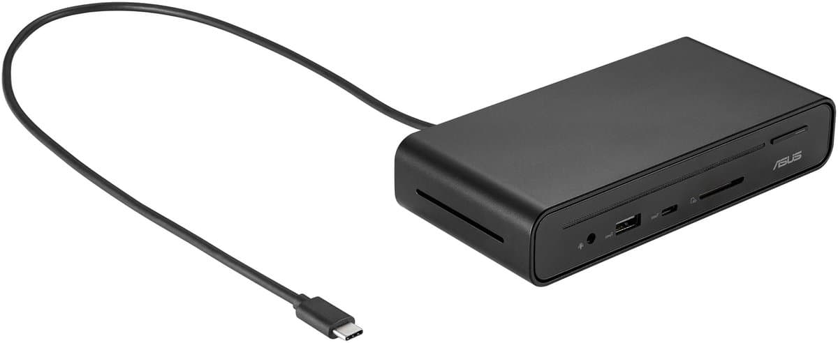 ASUS DC300 dock met drie schermuitgangen en 90 W