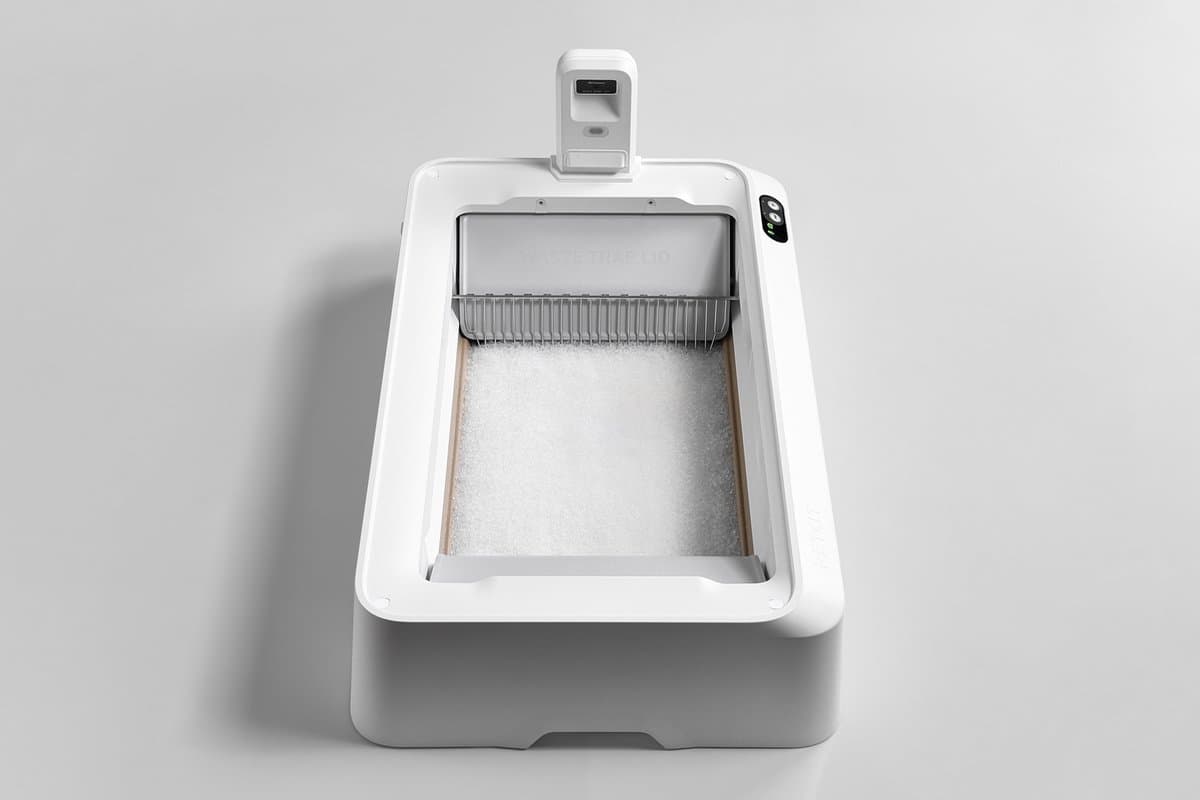 Petkit - Purobot Crystal Duo met camera - Automatische kattenbak - AI camera - Dierengezondheid