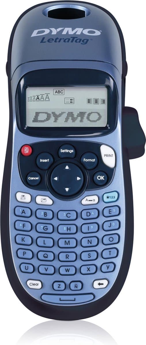 DYMO LetraTag LT-100H labelprinter ABC klavier