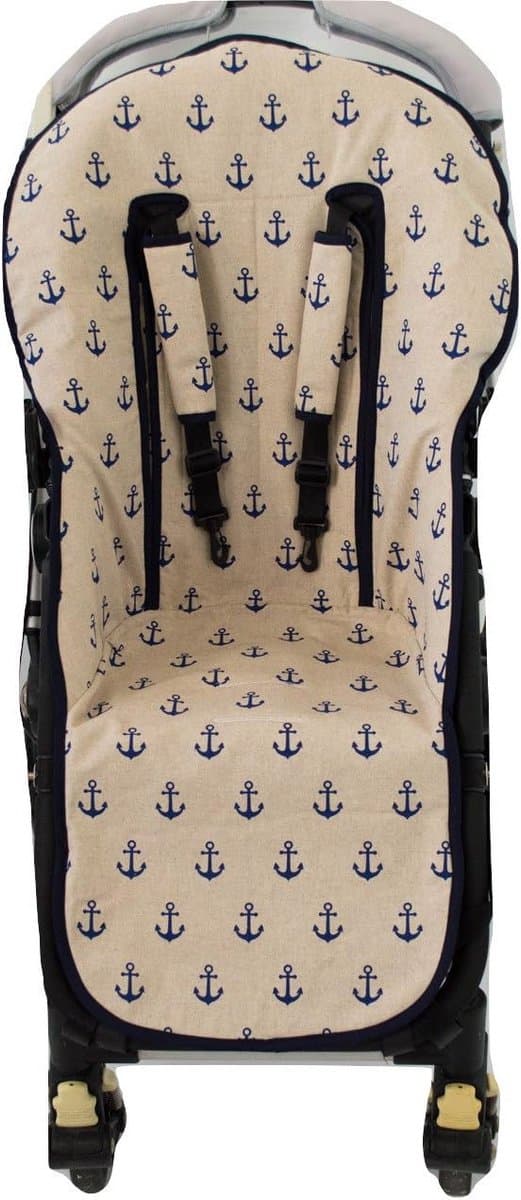AMZ8800 Matte Bugaboo en gordelbeschermer voor kinderwagen, Sailor
