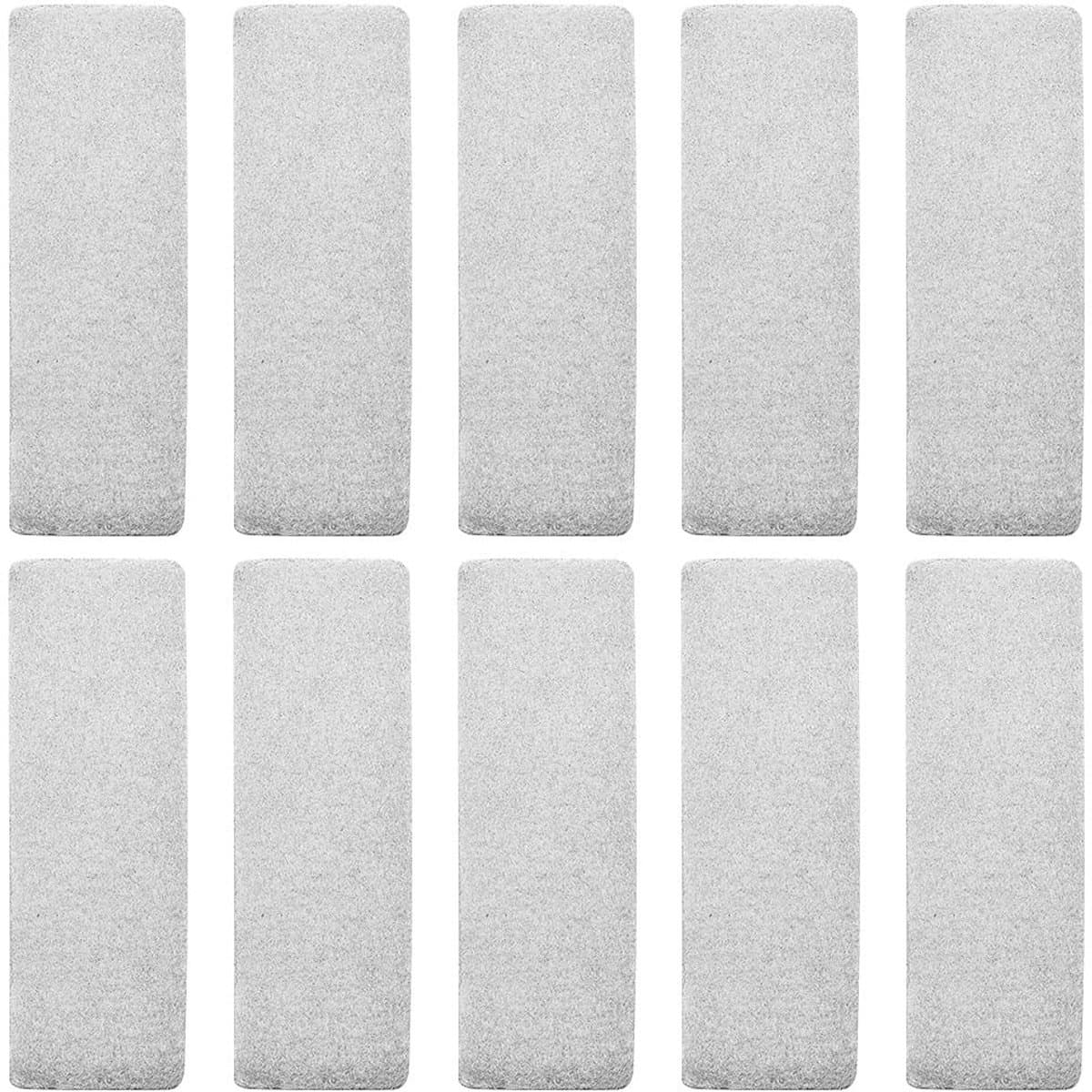 Dailygoods- Luchtfilters 10-pack - Vervangfilters - Geurverwijderend - Voor Instant Pot Air Fryer Vortex 6QT - Hoogwaardig katoen - Wit - Filterset