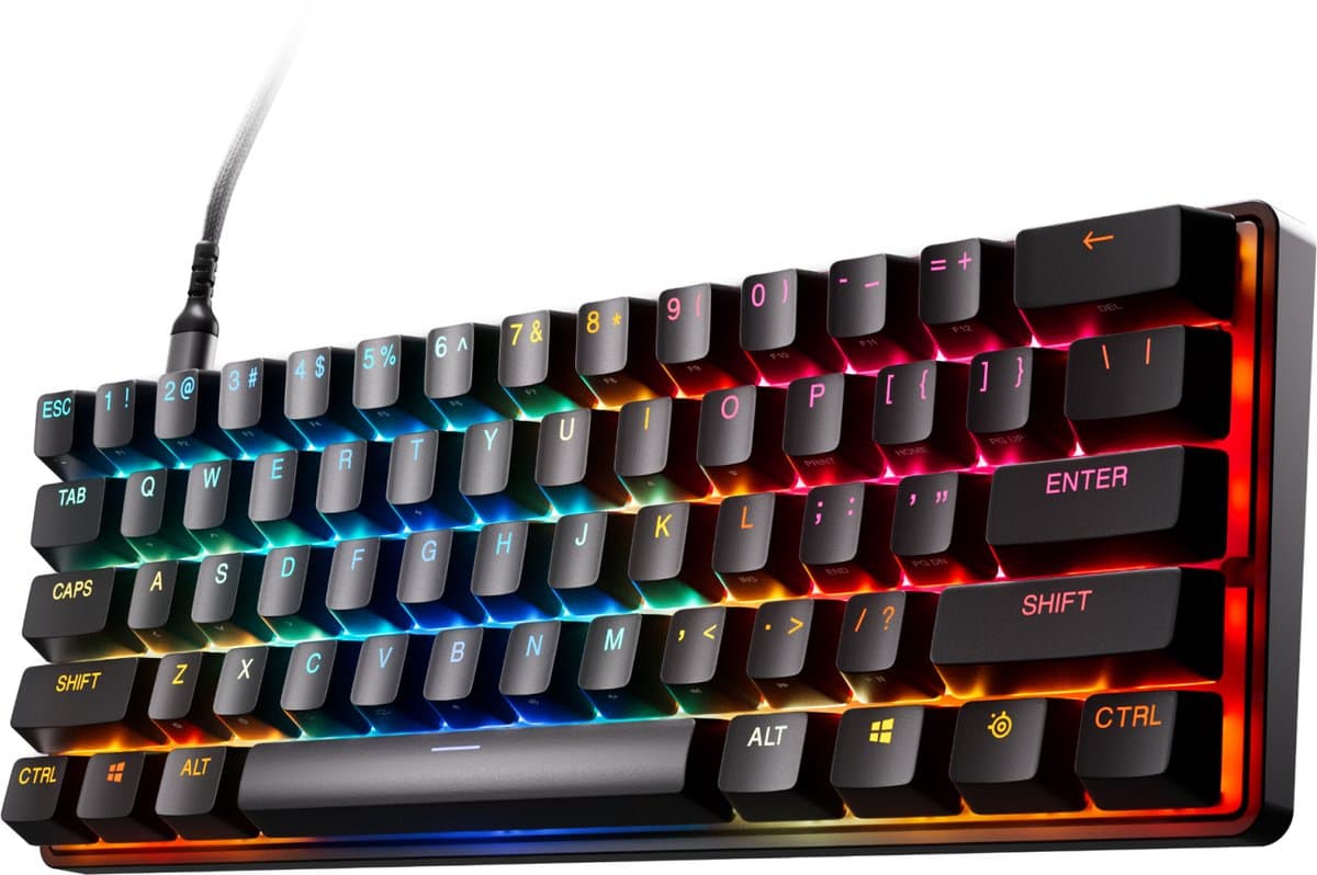 SteelSeries Apex Pro Mini Gen 3 - Mechanisch Gaming Keyboard - US Qwerty - Rapid Trigger, Rapid Tap, Protection Mode