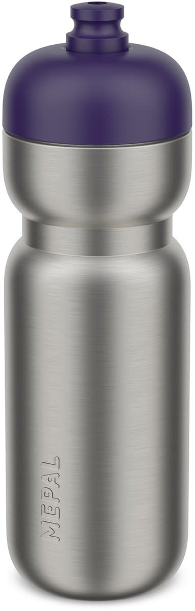Mepal RVS bidon pull Sport - 800 ml - Pak. open en drink - Lichtgewicht RVS - Vaatwasmachinebestendig - Drinkflessen - Midnight blue