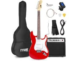 MAX Gigkit Elektrische Gitaar Beginner Set