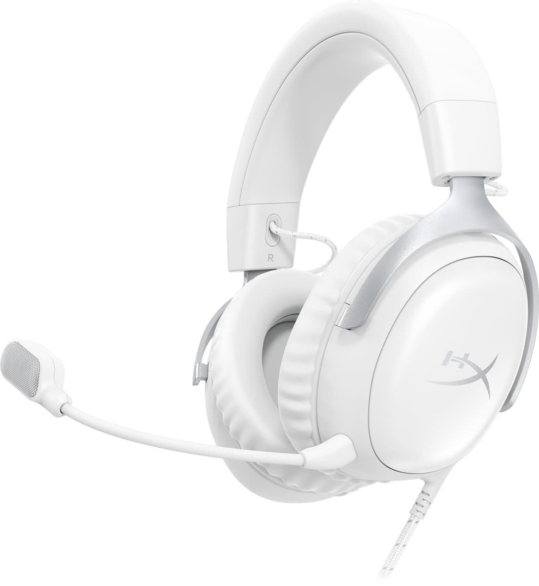HyperX Cloud III Gaming Headset - PC, PS5, Xbox Series X|S - Nintendo, Steamdeck - (White)