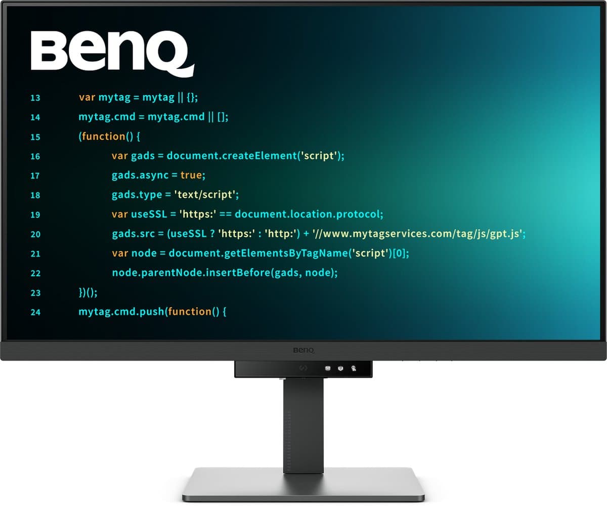 BenQ RD320U 32” 4K Eye-Care Programmeermonitor met 2000:1 contrastratio - Nano Matte Panel - MoonHalo - 90W USB-C - Codeermodi - Night Hours Protection - Ergonomisch design- Eye Care-technologie