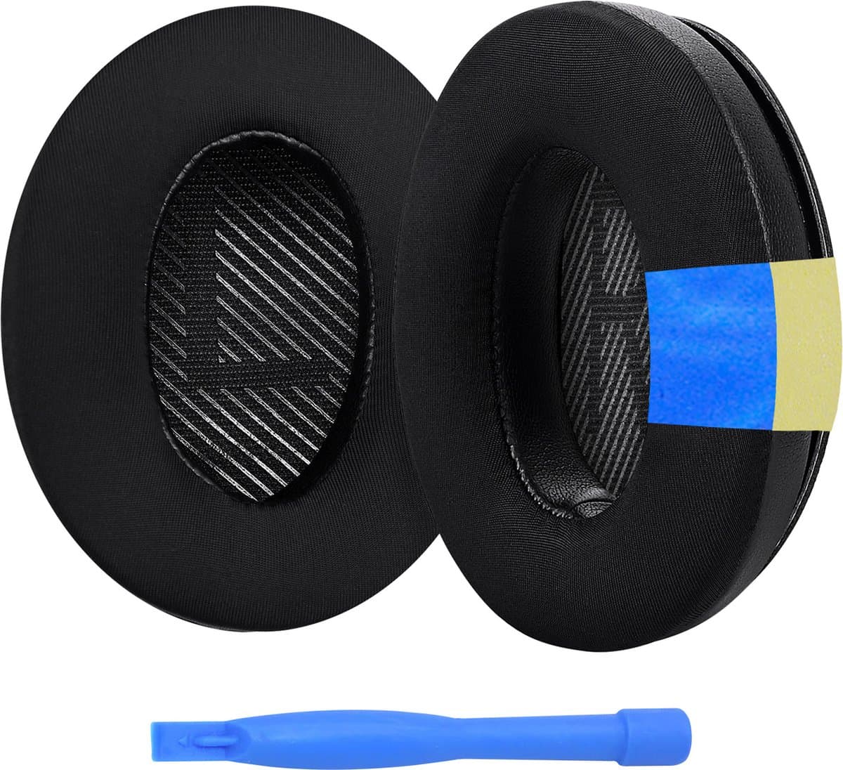 Vervangende Oorkussens voor Bose QuietComfort 35 (QC35) Bose Quiet Comfort 35 II (QC35 II) Over-ear Hoofdtelefoon van MMOBIEL - Cooling Gel Koptelefoon Oorkussens - Hoofdtelefoon Earpads – Zwart