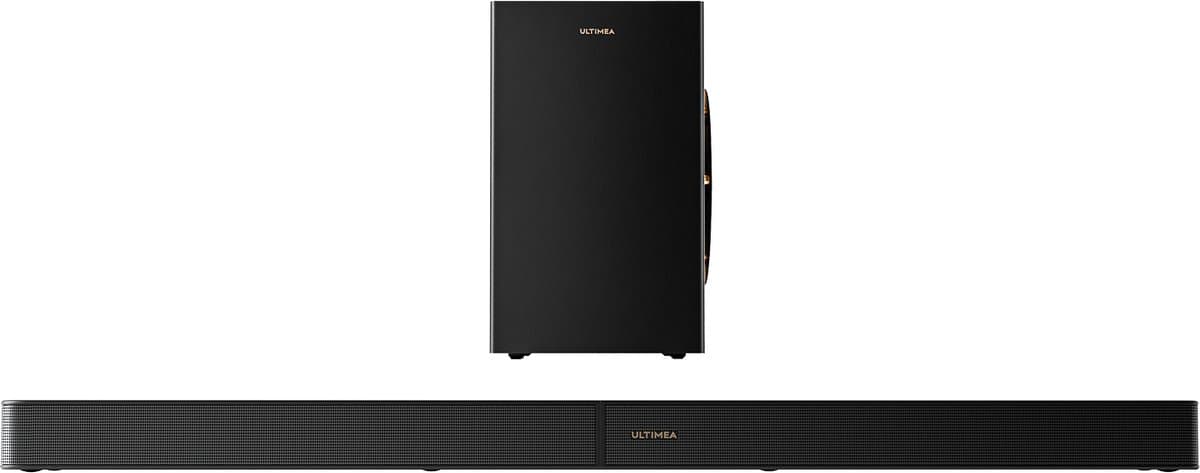 ULTIMEA Skywave Serie - 3.1.2 Systeem met Dolby Atmos en 6,5" Subwoofer, App Bediening, Soundbar Zwart