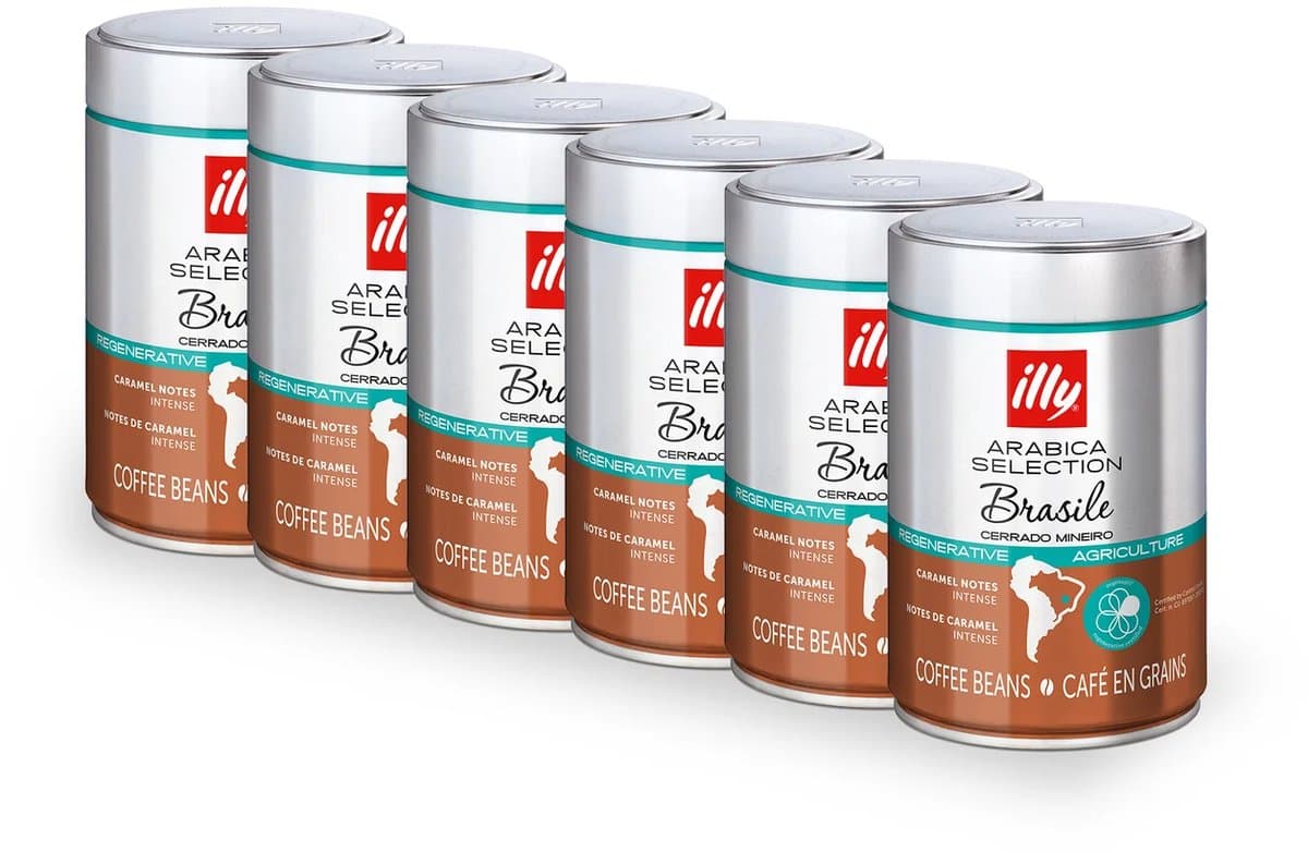 illy - Koffiebonen - Arabica Selection - Brazilië - Cerrado Mineiro - 6 x 250 gram