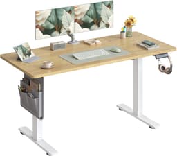 Productfoto van SONGMICS - Zit Sta Bureau - Elektrisch - Memoryfunctie en USB-C-Aansluiting - 4 Hoogte-instellingen
