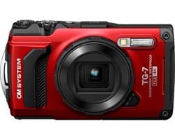 OM SYSTEM TG-7 Compactcamera Rood