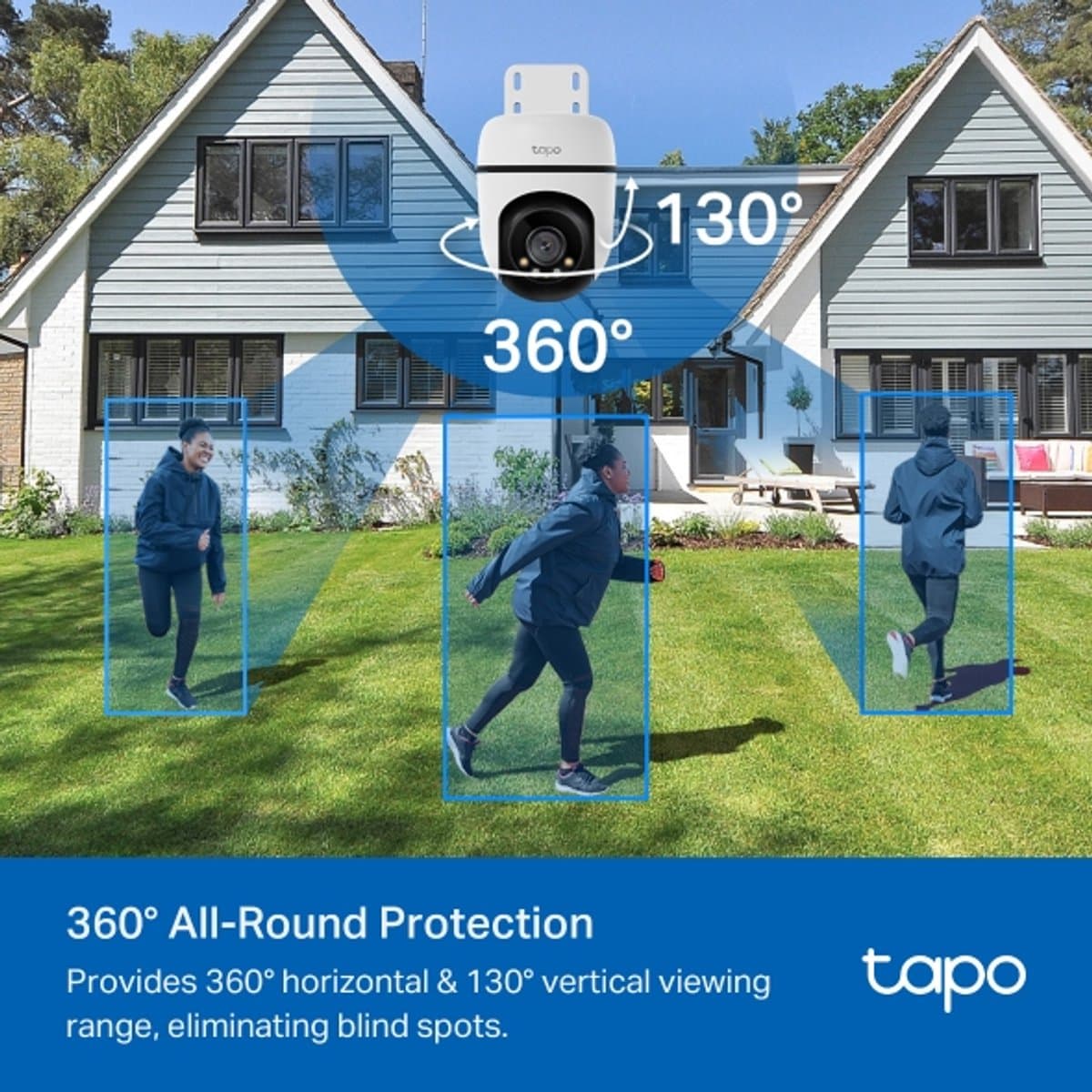 Tapo C500 Beveiligingscamera buiten - Full HD 360° pan/tilt
