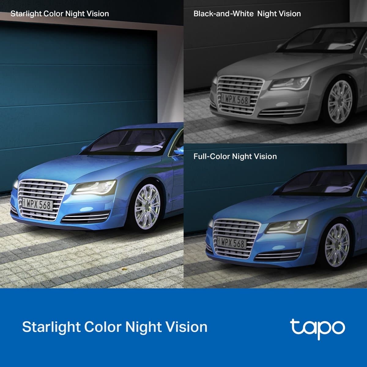 Tapo Tapo C520WS Beveiligingscamera buiten - 2.5K QHD - 360°
