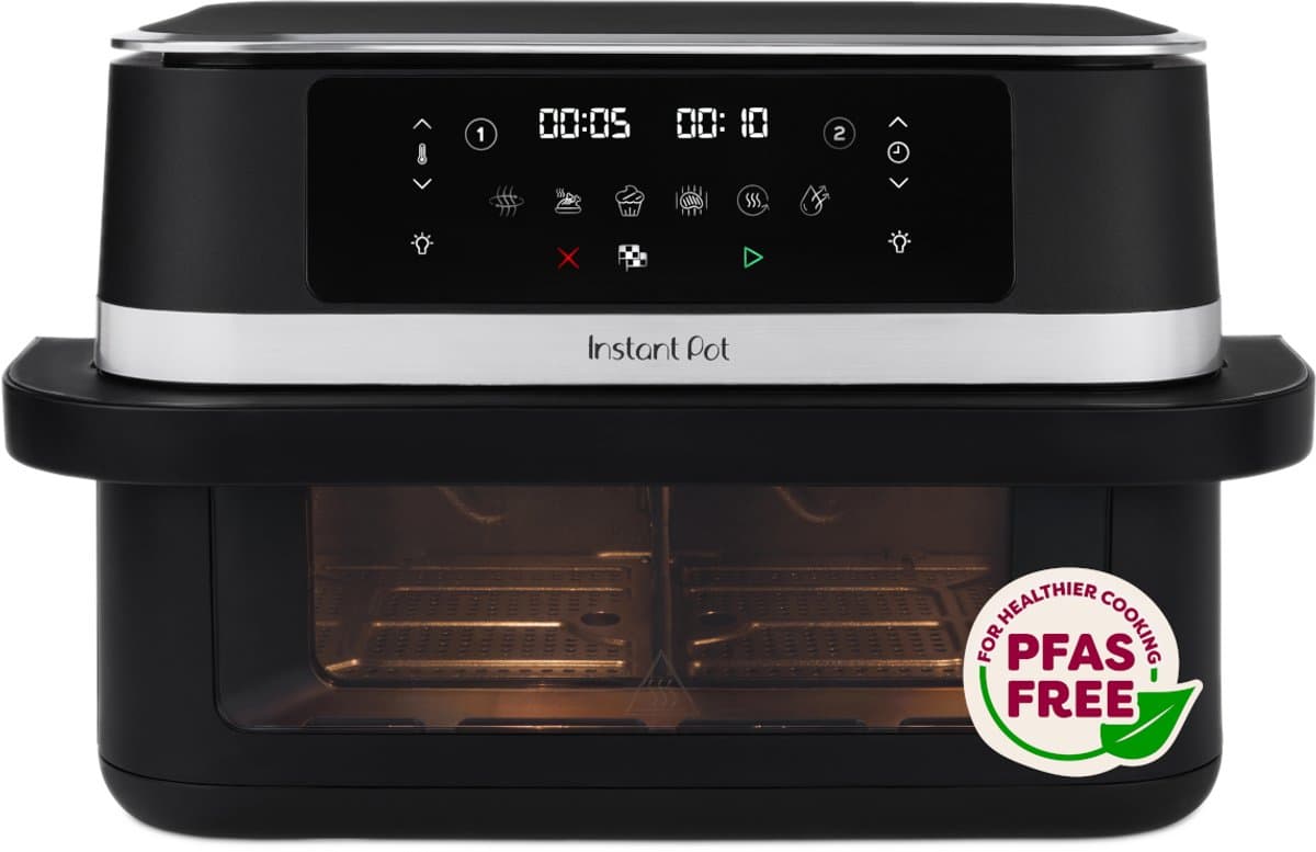 Instant Pot Vortex Versazone 12L Zwart Air Fryer