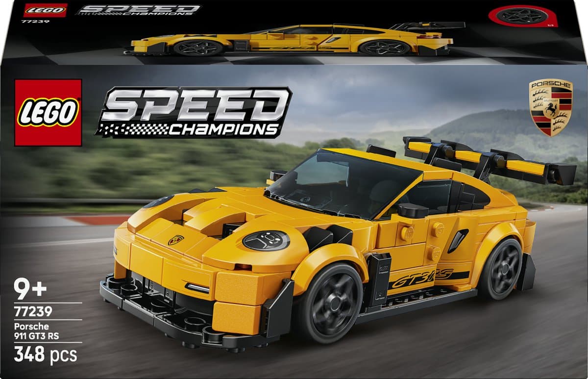 LEGO Porsche 911 GT3 RS 77239, 348 onderdelen