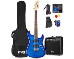 Productfoto van Max GigKit Elektrische gitaar 4/4 met versterker