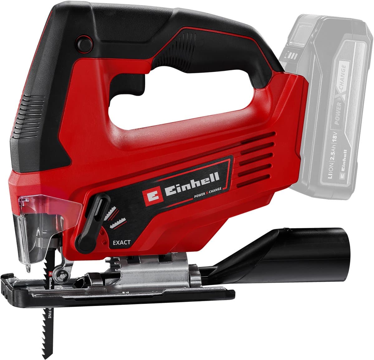 Einhell TC-JS 18 Li Solo: draadloze decoupeerzaag 18V