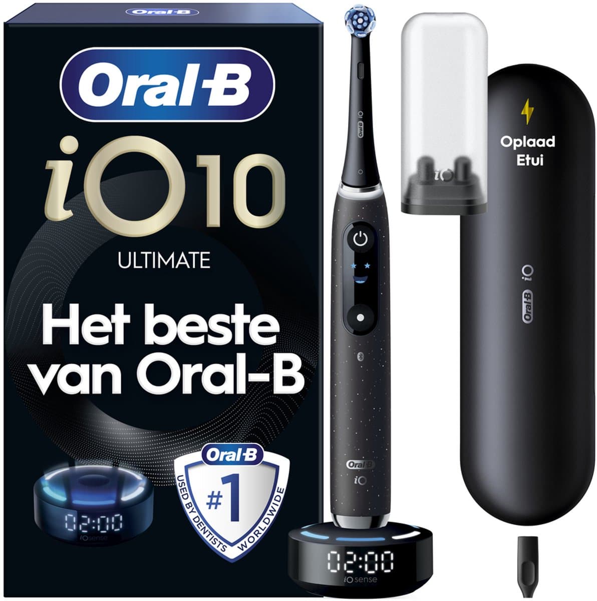 Oral-B iO 10 Elektrische Tandenborstel met AI-positiedetectie