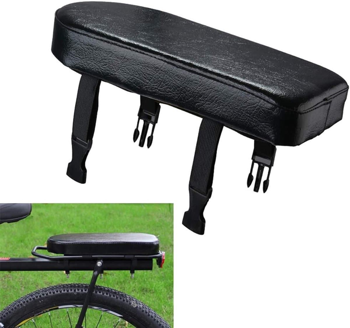 Fietsstoeltje met rugleuning en sponsvulling - 15,87 euro
