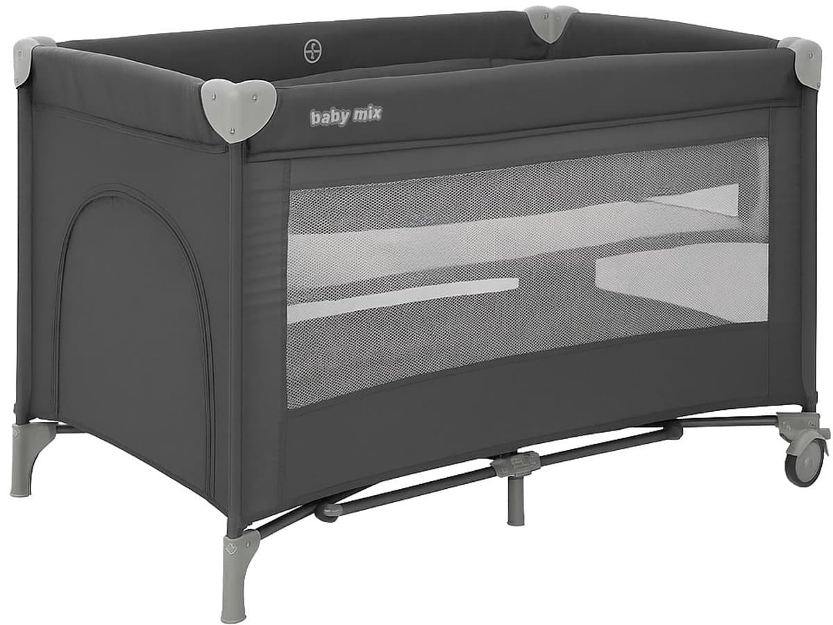 Baby Mix reisbedje met hangend wiegje 120x60 cm - Reiswieg